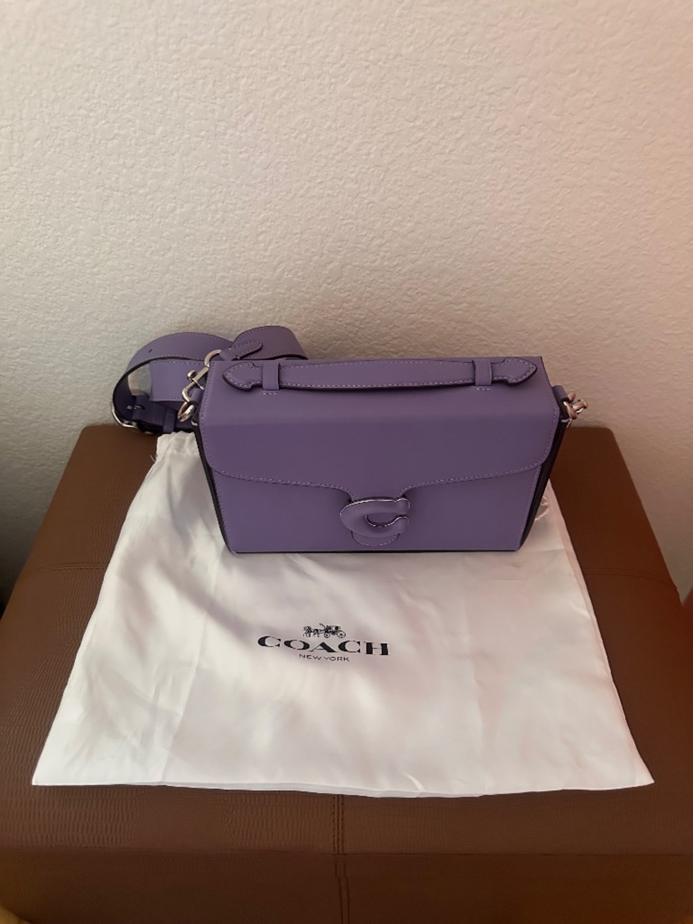 Coach Glovetanned Leather Tabby Box Bag - Picture 9 of 9